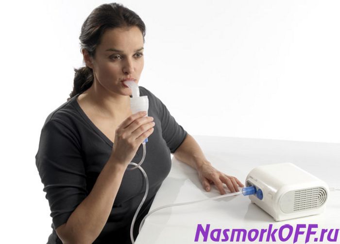 Ингаляция небулайзером