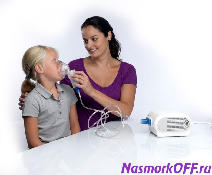 Использование небулайзера