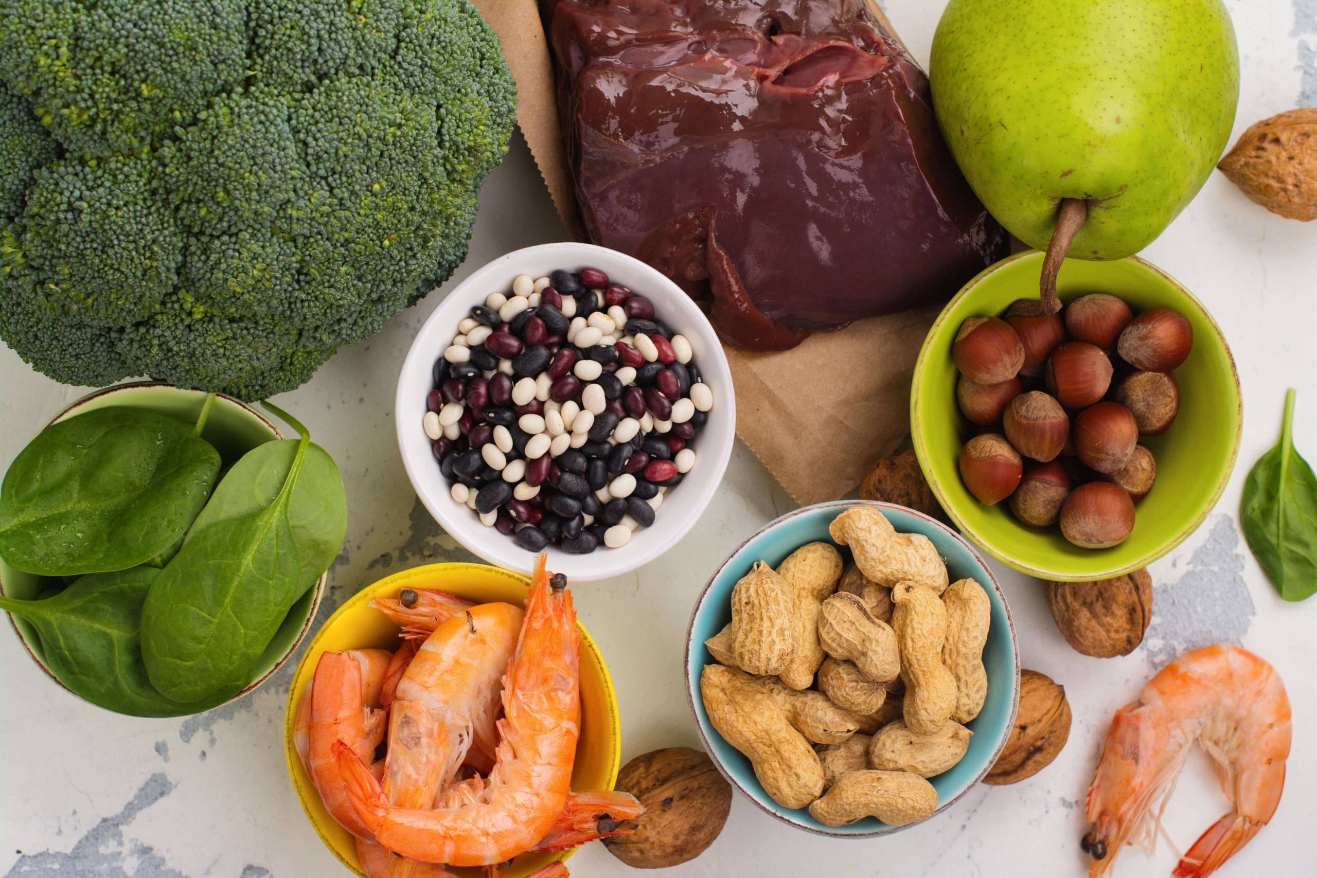 Продукты богатые фолиевой кислотой
