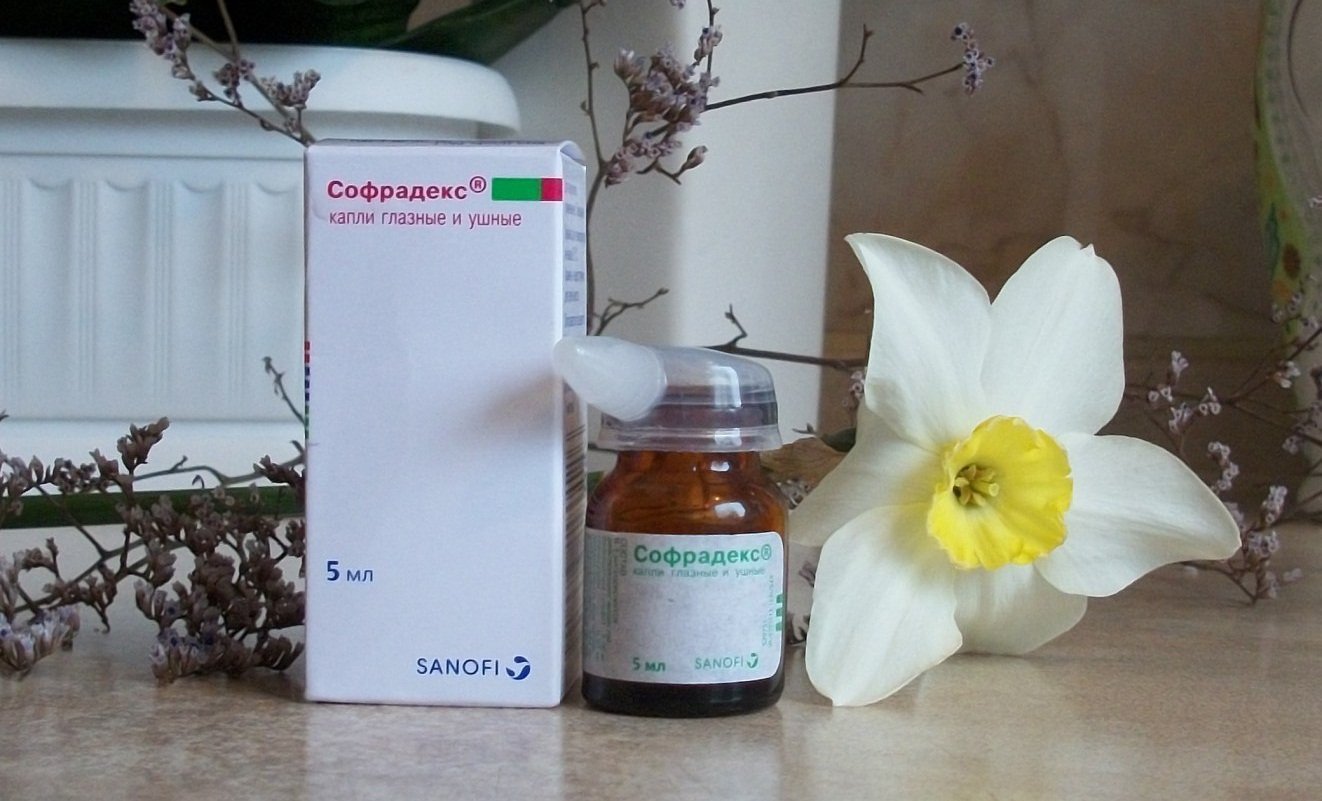 «Софрадекс» при аденоидах