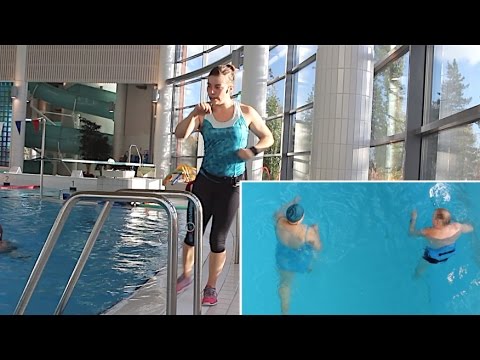 Бег в воде и на суше